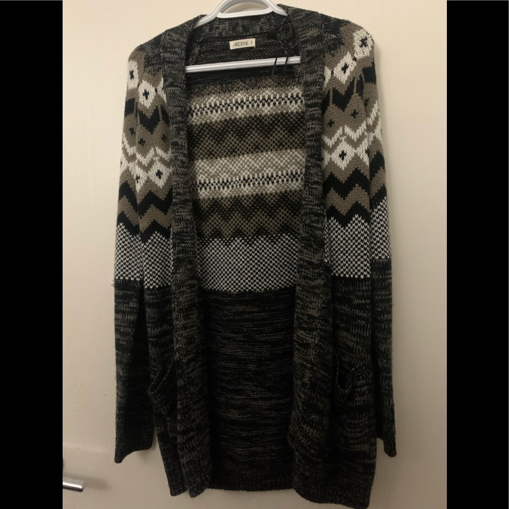 fitted cardigan